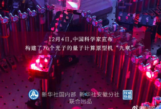 中国量子计算原型机:200秒解决6亿年计算
