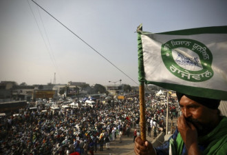 新德里封锁 三十万示威农民拒绝见好就收