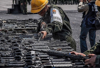 墨西哥最高法院禁止私人拥有军队武器