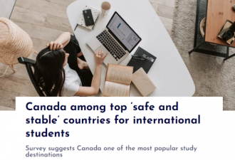 加拿大被评为后疫情时代最好留学国家