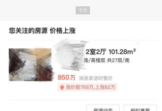 上海房东数小时跳价40万 47组购房客抢房