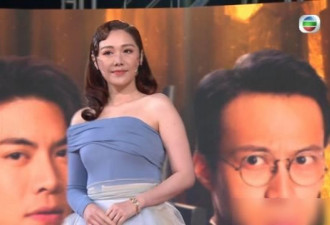 TVB颁奖艺人戴透明口罩 陈豪戴医用口罩
