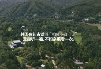 韩国旅游宣传片的这句话 中国网友看傻