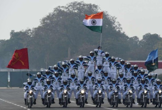 印度阅兵取消摩托车表演：无法保持社交距离