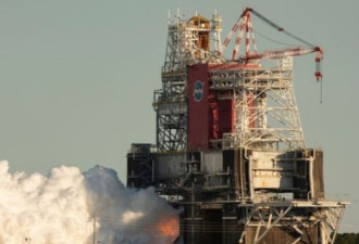 美国NASA登月火箭组件测试 引擎出故障