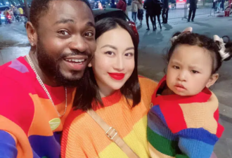 26岁亚裔美女失恋后嫁非裔，称婚后十分幸福
