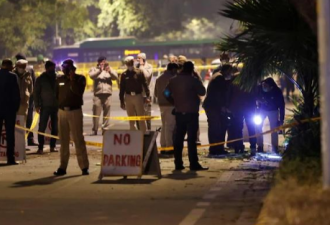 以色列驻印度使馆外发生爆炸 现场留有神秘信件