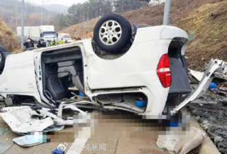 韩国一高速发生车祸，6名中国公民死亡