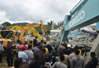 印尼发生6.2级地震 造成至少35人死亡