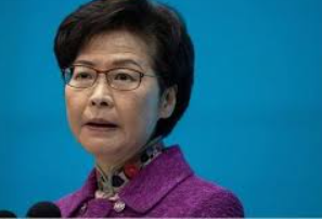 欧洲议会挺香港民主 吁制裁林郑月娥