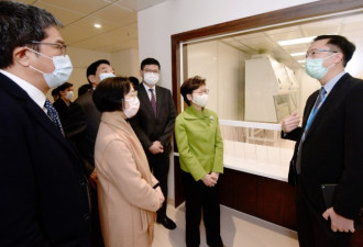中国政府为香港建造了一个临时医院
