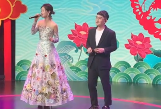 万茜现身湖北春晚录制，恨天高造型惹争议