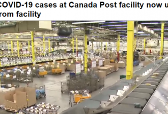 Canada Post处理中心182人确诊 国际邮件暂停