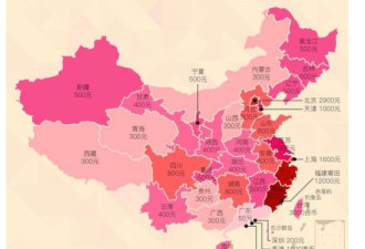 中国“压岁钱地图”：广东最少？
