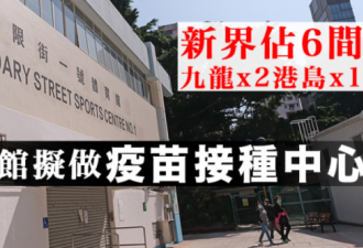 港媒报道指9个体育馆拟变疫苗中心