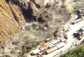 喜马拉雅山冰河崩裂 洪流衝击印度水坝恐150死