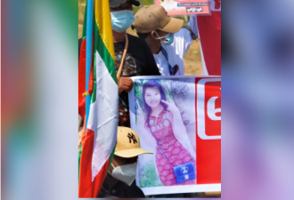 首位！缅甸抗议女子中弹不治身亡