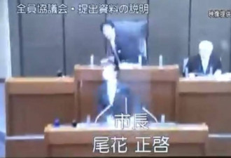 日本地震视频：议会正开会 电灯如雨落