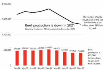牛肉供应会更多但价格上涨 首席执行官道出缘由
