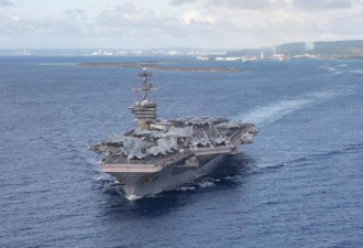 美海军“双航母”再次现身南海 智库提醒…