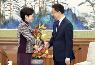 韩正晤林郑吁完善选举制度 对立法提要求