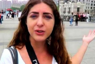 英国美女来到中国重庆 第一天就迷茫了