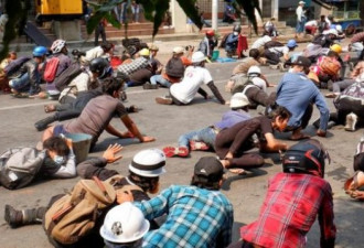缅甸安全部队 又枪杀7名示威者
