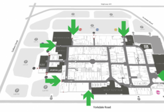 实拍多伦多Yorkdale、餐馆太火爆：全是人人人