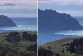 画面曝光！新西兰8.1强震引发海啸