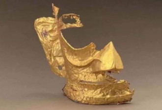 中国三星堆遗址出土黄金面具，引发关注热潮