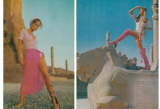 70年代的伊朗女子，美丽大方而恣意