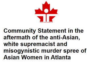 美枪击案多名亚裔女性遇害 加拿大团体发声明