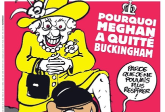 《查理周刊》漫画讽刺英国王室再引争议
