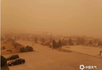 中国沙尘天气又来了 范围更大强度更强