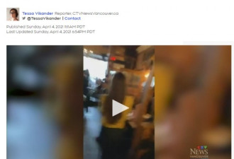 加拿大食客疯狂：把执法警察和卫生官赶出餐厅