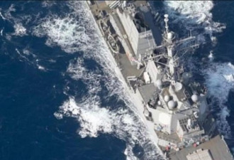 美军舰现身长江口 中国智库认为针对性强
