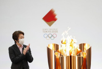 东京奥运会火炬开始传递