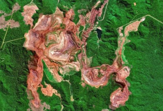“人类纪”标识：地球表面形形色色的矿坑