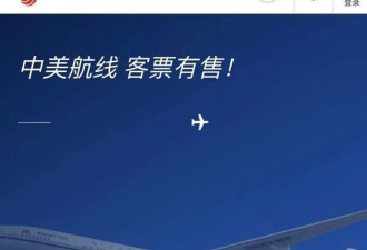 中国国航拟7月恢复美国3个城市直飞航线