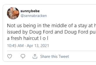 福特变了发型？是女儿用狗推剪帮他理发