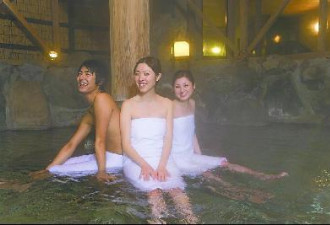 传说中的日本男女混浴，其实规矩也很多