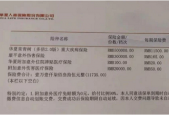 北京女子买保险一年患癌 理赔遭拒还被退保
