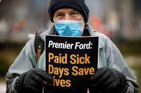 Politicians to push for paid sick leave when Ontario legislature resumes | CTV News