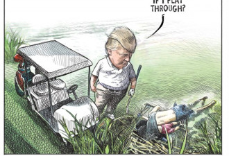 画特朗普出名的加拿大漫画家：也会讽刺拜登
