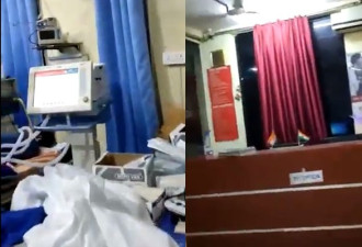 医护全消失 印度病患丢床上缺氧等死！