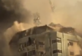 以色列炸掉了半岛电视台和美联社办公大楼