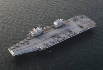 剑指中国 英证实航舰将与10多国联合军演