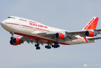 印度航空计划增加直飞美航班 增至近疫情前水平