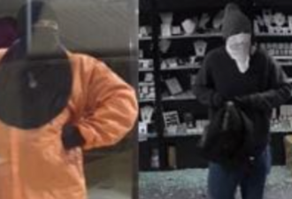 2人手持大锤抢劫珠宝店，澳警方呼吁线索