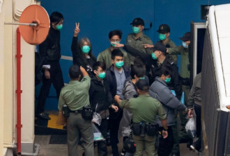 从抗议者到阶下囚 十名香港活动人士被判刑
